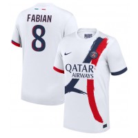 Dres Paris Saint-Germain Fabian Ruiz #8 Preč 2024-25 Krátky Rukáv